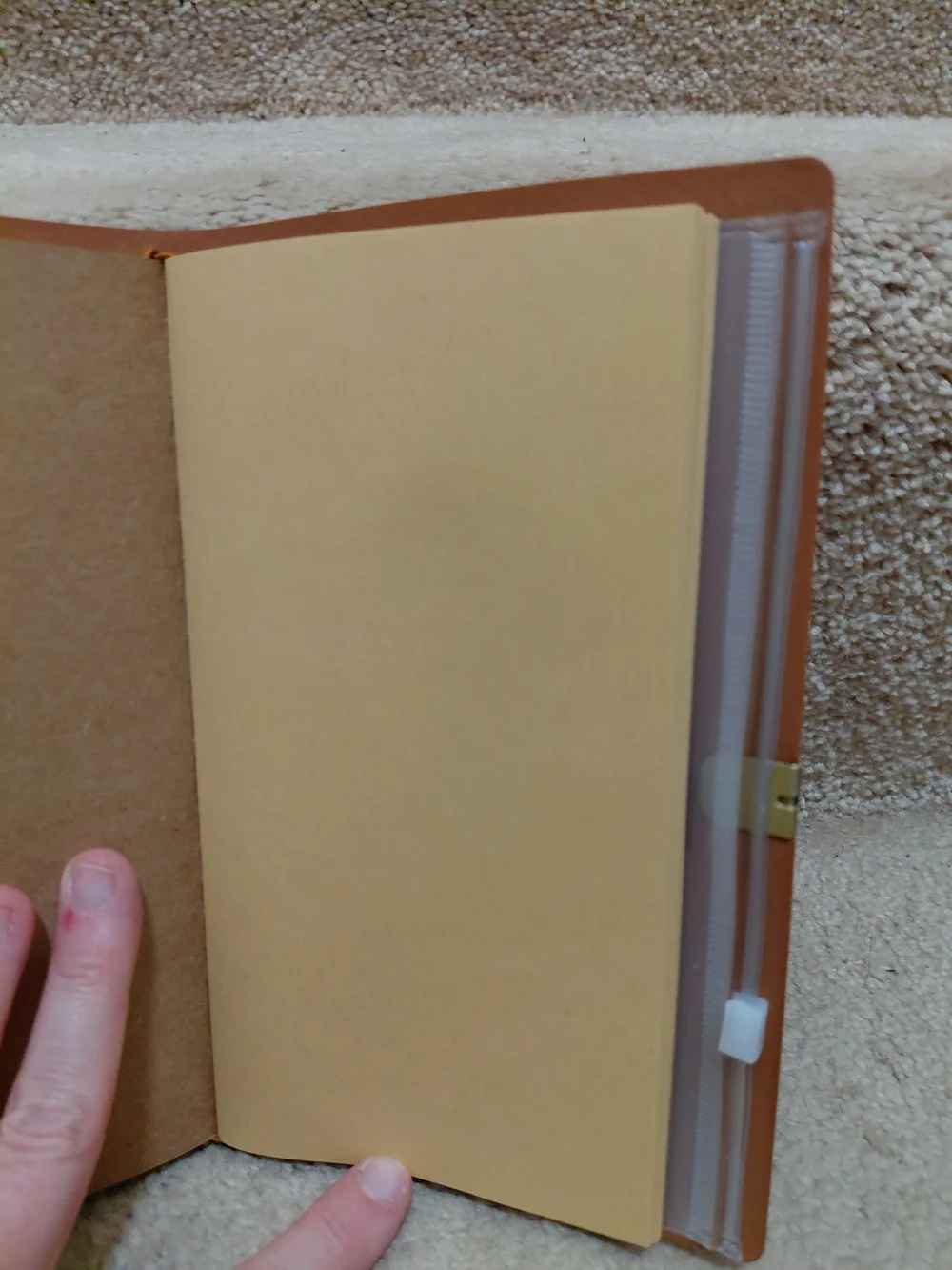 Leather Coworker Quote Notebook Stanley Tan NWOT